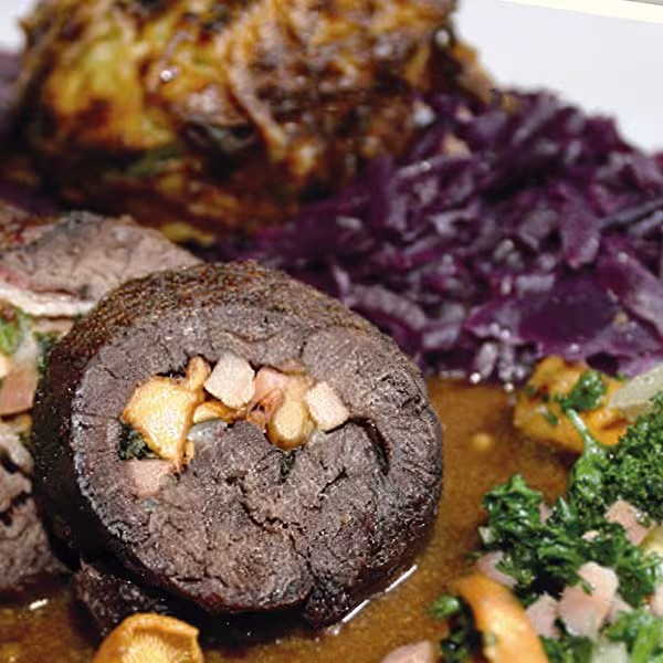 Hirschroulade Wildrezept