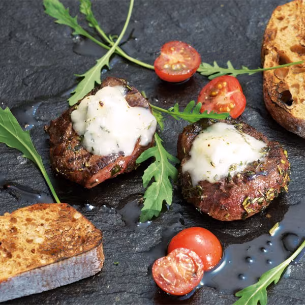 Wildrezept: Rehgrillsteak Gorgonzola