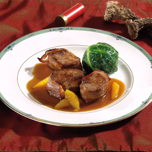 Wildrezept: Filets in Madeira-Orangensauce